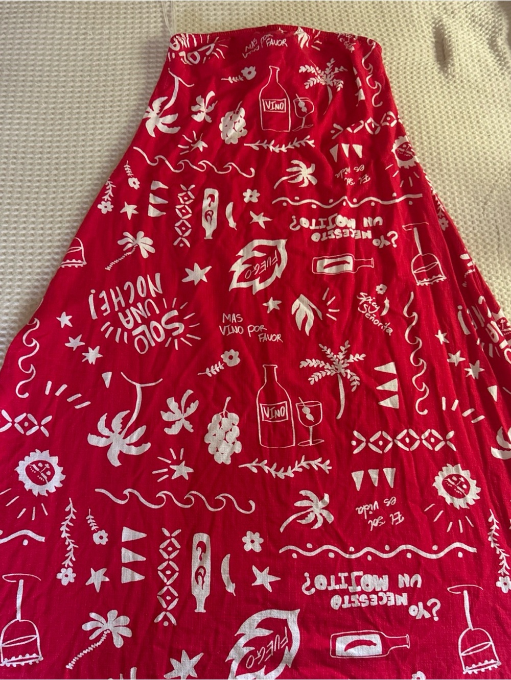 Paper Heart for Anthropologie  Women’s red Maxi Dress XL ***see description